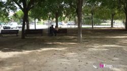 Iria Ruiz, una sugar baby ardiente, follada por Leo Santos mientras su sugar daddy se masturba